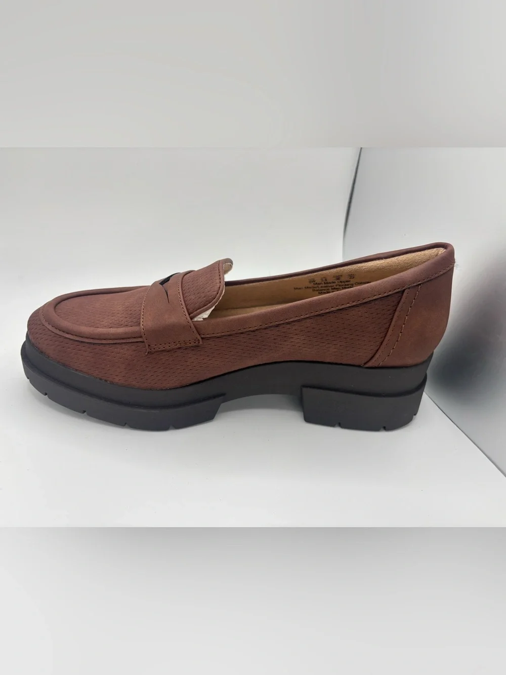 Soul Naturalizer Ophelia Women’s Platform Loafers Brown Size 6 Wide Width